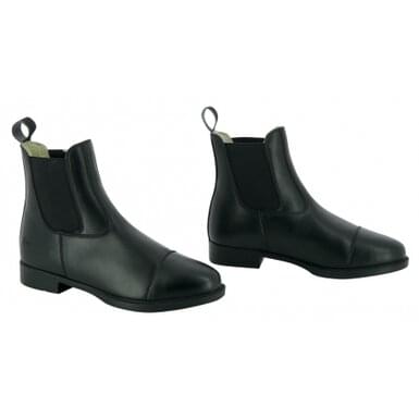 RIDING WORLD synthetic ankle boot "First" | lined | black | 42