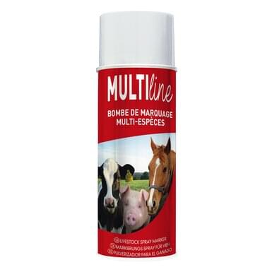 MULTI-Line livestock sign spray (500 ml) | red