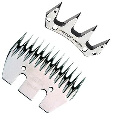 Heiniger shear blade set CAMELID | 13 / 4 teeth