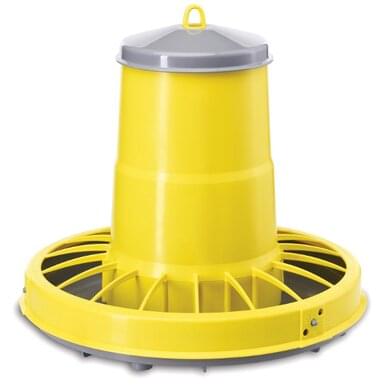 Compacta poultry feeder | plastic | yellow