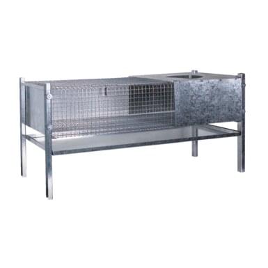 Metal rearing box for chicks and quails (100 cm x 60 cm x 50 cm)