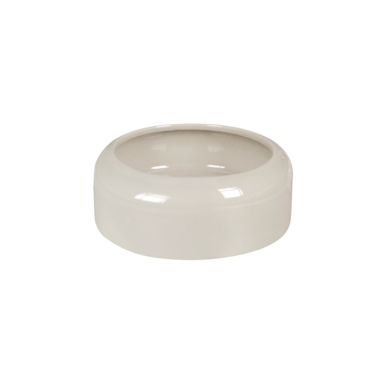 Small animal ceramic trough | beige | (500 ml)