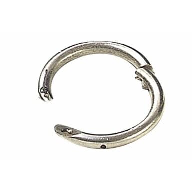 KAMER bull nose ring | nickel-plated steel (ø 50 mm)
