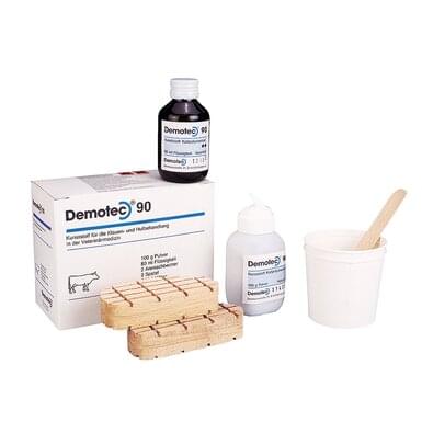 Demotec 90 Spezialkunsstoff zur Klauenbehandlung | 2 Behandlungen