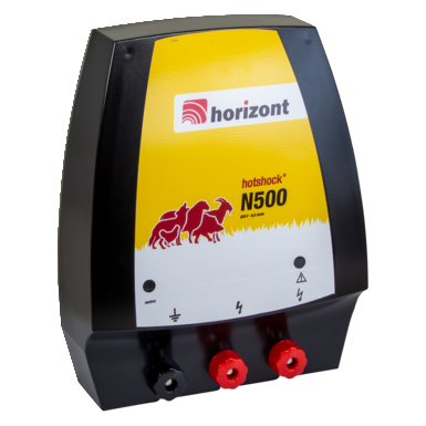 horizont 230 V electric fence energiser - hotshock® N500