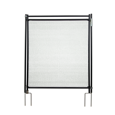 horizont Hotgate Gate for boundary fences | 90 cm high | double prong | not electrifiable
