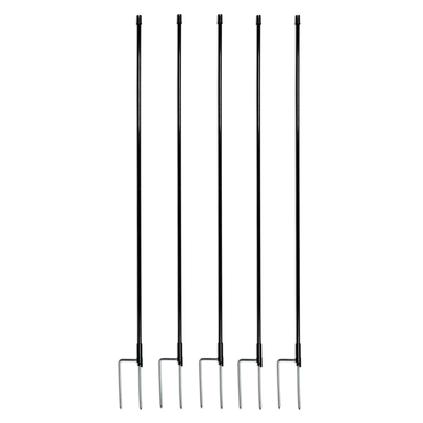 Fibreglass stakes Strong Line 110, 110cm high, 5 pieces, with double tip