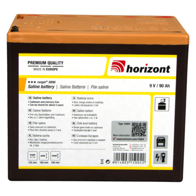 horizont 9 V zinc carbon battery | ranger® SB90 / 90 Ah
