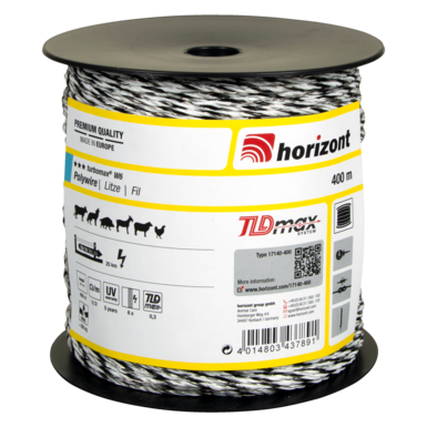 horizont Pasture fence strand turbomax® W6 | 6 x 0.30 mm | 400 m
