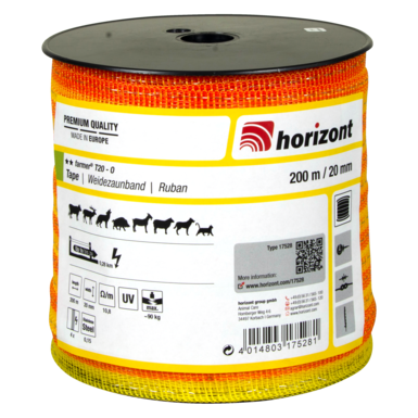 horizont Pasture fence tape farmer® T20-O | 200 m | 20 mm
