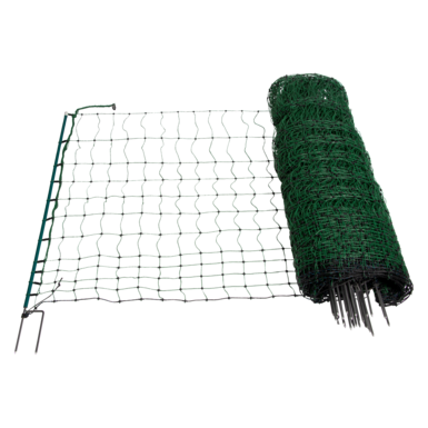 horizont poultry net ranger® security | 105 cm high | 50 m long | double tip | without current conductor