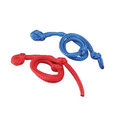 VINK Geburtsstrick Nylon (105 cm) | 2 Stück | rot und blau